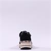Remonte Laced Wedge Trainer & Side Zip - Black Combi